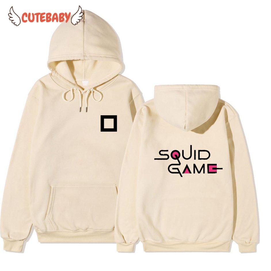 Suéter para Squid Game Barras paralelas Suéter impreso digital con gorra 