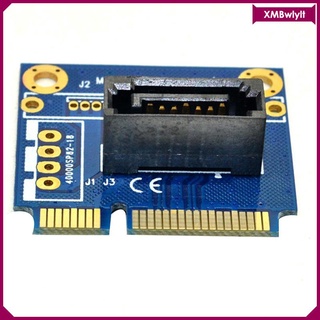 Image of [Xmbwlylt] mSATA A SATA Adaptador Tarjeta Base Convertidor Vertical Expansión PCIe
