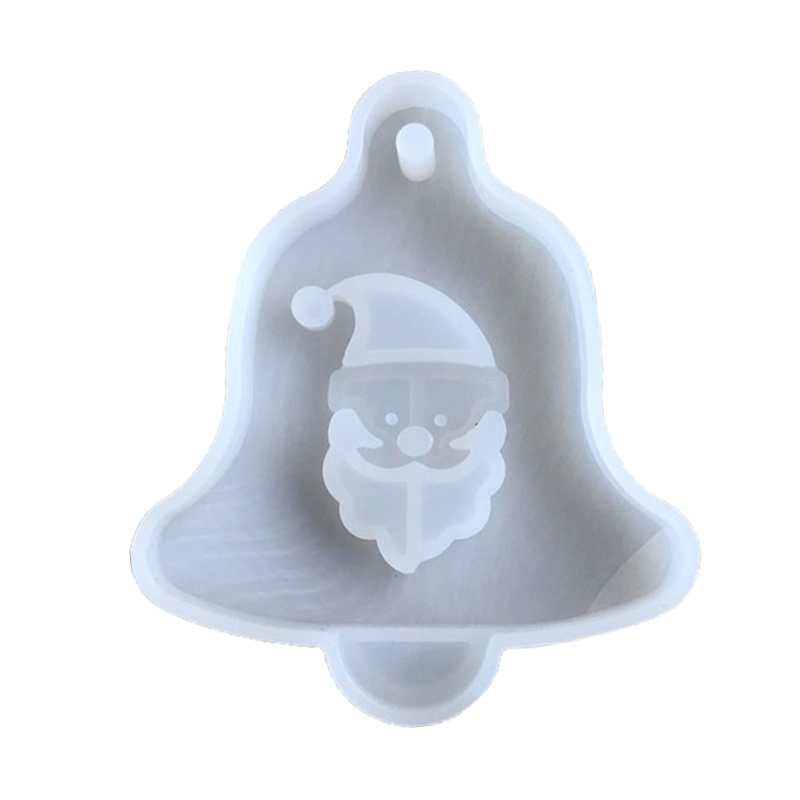 kyri DIY Art Craft Aroma Cera Yeso Arcilla Molde De Árbol De Navidad Campana Alce