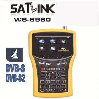 Image of SatLink WS-6960 dvb-s2 Buscador De Satélites Medidor HD ACM