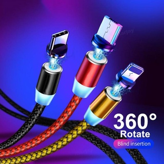 Image of Cable De carga Magnético Usb Para Micro Tipo C 8 pines Para Samsung Android Ihone Huawei Samsung