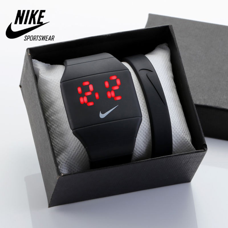 Monetario Subvención ayudante Reloj electrónico para hombre Nike Sport Led / Simple | Shopee Colombia