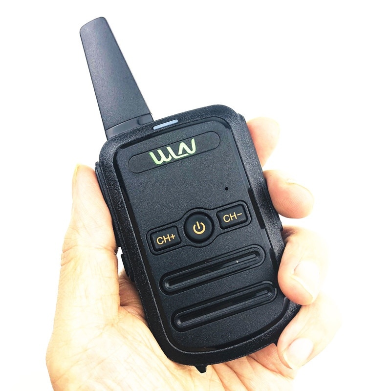 Image of 2pcs wln kd-c52 mini walkie talkie uhf 400-470mhz recargable de dos vías radio #6