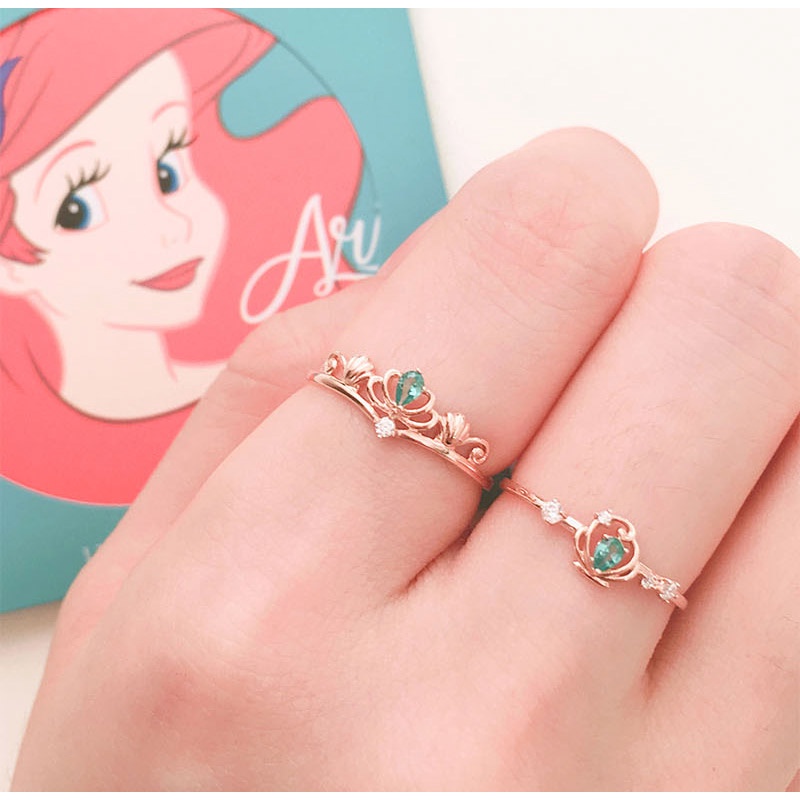 Anillo De Disney Apertura Ajustable 925 Plata Lindo Moda | Shopee Colombia