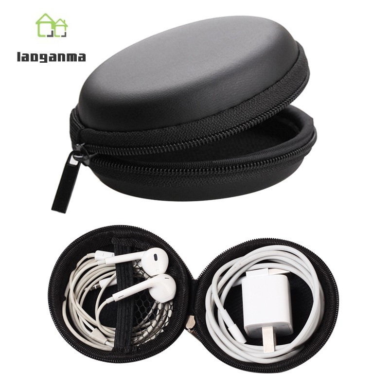 Estuche Para Audífonos , Caja Dura , Auriculares , Tarjeta De Memoria ,  Cable USB | Shopee Colombia