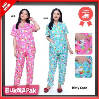 Pijamas de mujer para adultos, camisones y trajes de diseño de Hello Kitty, #3