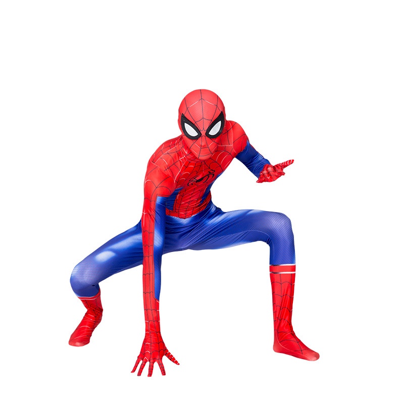 Superhéroe Spiderman Masculino Cosplay Disfraz De Halloween Niños Adulto  Regalo Rojo Azul Mono | Shopee Colombia