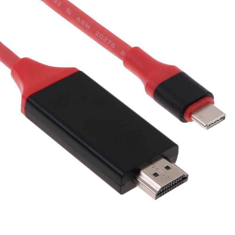 Image of Cable Adaptador USB 3.1 Tipo C-A 4K HDMI HDTV Para Samsung Galaxy S8 Macbook #6