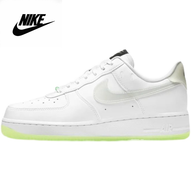 nike air force hombres blanco/verde luminoso zapatos | Shopee Colombia