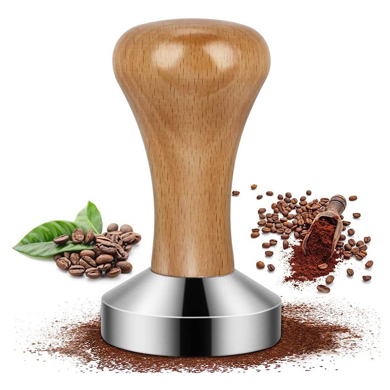 cápsula de 41 mm herramienta de prensa de café de acero inoxidable para NESPRESSO martillo en polvo para café Manipulador de café 