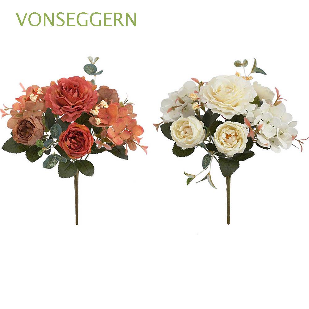 vonseggern vívido peonía falso plástico flores de seda ramo de flores  artificiales hermoso hortensias mesa centros de mesa foto props imitación  decoración del hogar/multicolor | Shopee Colombia