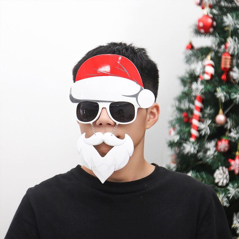 14pcs Gafas Navidad para Niño de Disfrazadas Fiesta de Navidad Prosperveil Gafas para Niños Gafa con Estilo Santa Claus/Arbol de Navidad/Muñeco de Nieve,Navidad Adorno 