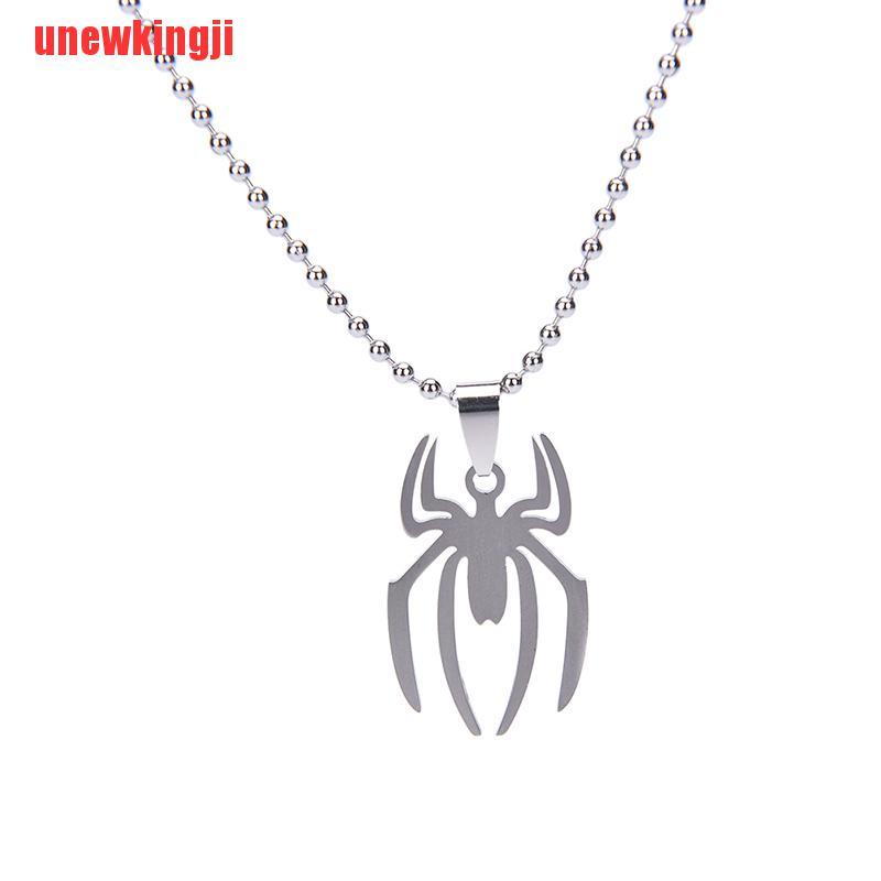 Collar con pendiente De superhéroes Marvel De acero inoxidable Bpmss/plata/ spiderman | Shopee Colombia