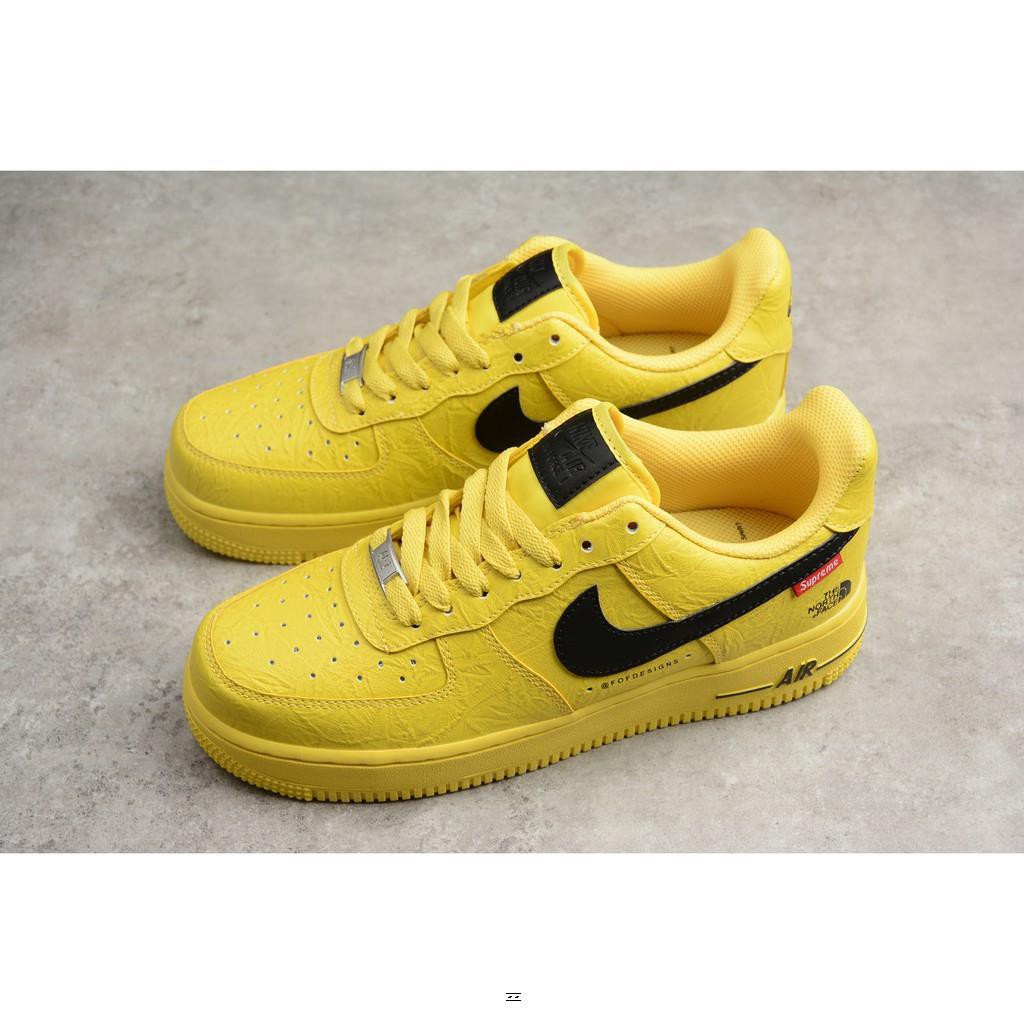 Supreme x The x Air Force Amarillo Negro | Shopee Colombia