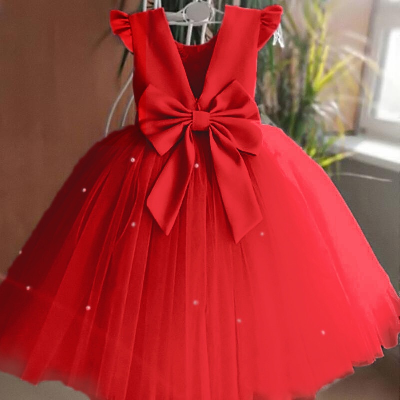 Ropa Ropa para niña Vestidos Vestido floral rojo 5 años 