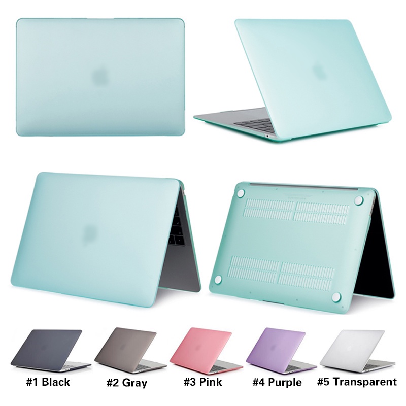 Funda Rígida Mate Para MacBook Air Pro 11 12 13 Pulgadas Fondo Superior  Resistente Modelo A1370/A1465/A1534/A1931/A1466/A1369/A1932/A2179/A2337/A1278  Estuche Negro Transparente | Shopee Colombia