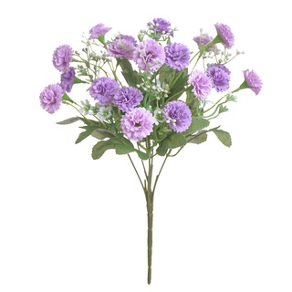 1 pieza 5 puntas 20 flores pequeñas lilas artificiales | Shopee Colombia