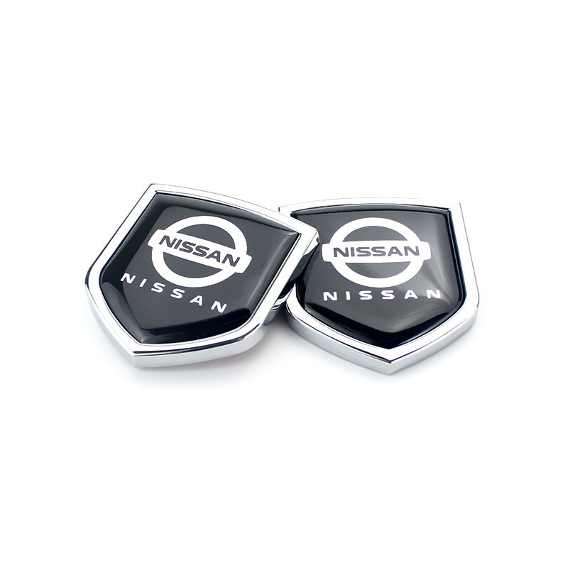 2 Piezas Pegatina De Decoración Del Coche Para Nissan March Xtrail Almera Terra Serana NP300 Note Juke Patrol Sylphy Urvan Car Badge Calcomanías Emblema Accesorios #9