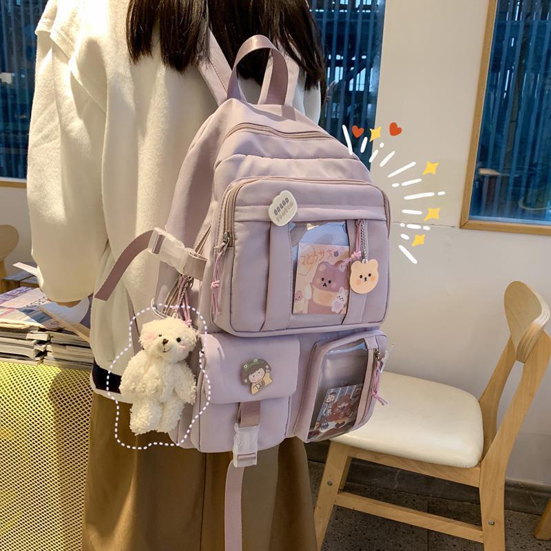 Mochila Estudiante Escuela Secundaria De Gran Capacidad Ins Japonesa Niña Coreana | Shopee