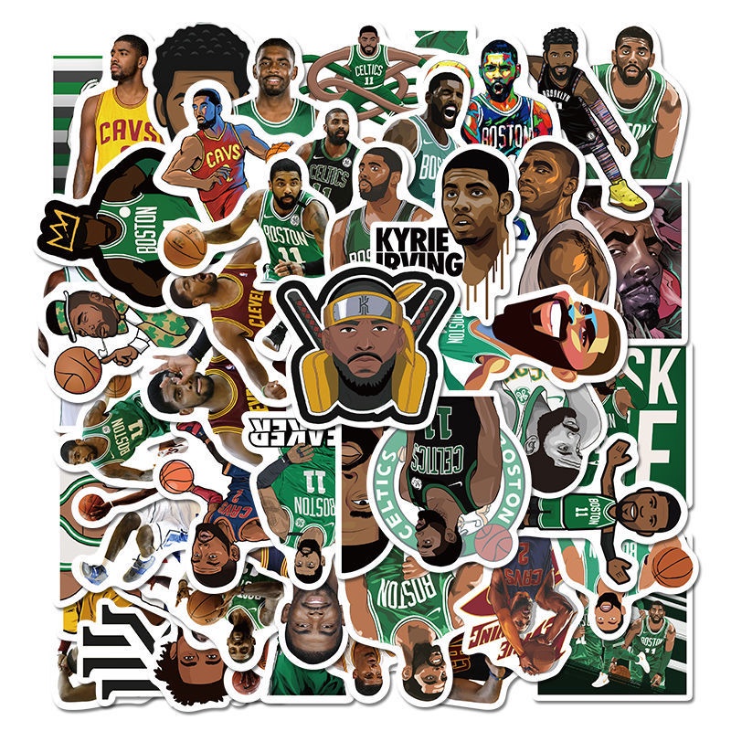 Thermos 50 Unids/Set NBA Kyrie Irving De Dibujos Animados Estudiantes Niños  Graffiti Impermeable Etiqueta Engomada Del Teléfono Móvil Caso Termo Taza  Conjunto De Regalo | Shopee Colombia