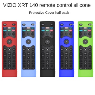 Image of Adecuado Para VIZIO XRT140 TV Control Remoto Silicona Funda Protectora Medio Envuelto Anti Caída Caja De Almacenamiento Impermeable Luminosa Cubierta