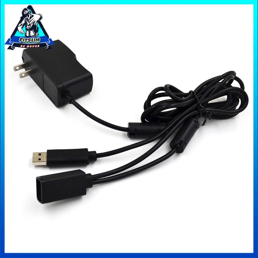 Image of cable adaptador de fuente de alimentación usb ca para xbox 360 xbox360 sensor kinect #2