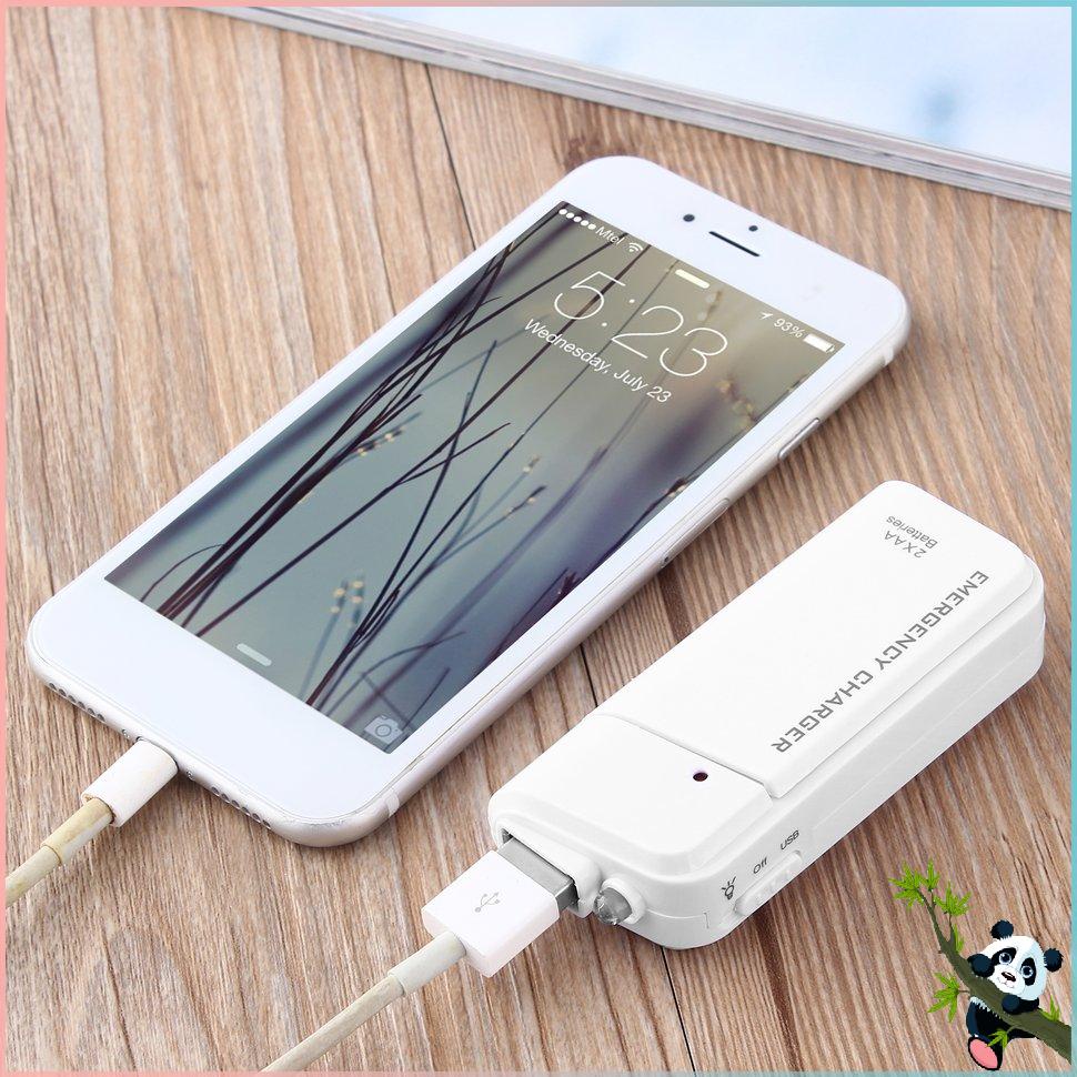 Image of airmachine1pc Portable USB Charger AA External Battery Emergency Charger Quick Charging for MP3 Player for iPod for iPhone #4