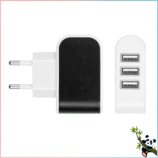 Image of thu nhỏ Universal Candy Color 3USB Charger Travel Wall Charger Adapter Smart Mobile Phone Power Supply Charger for Tablets EU #6