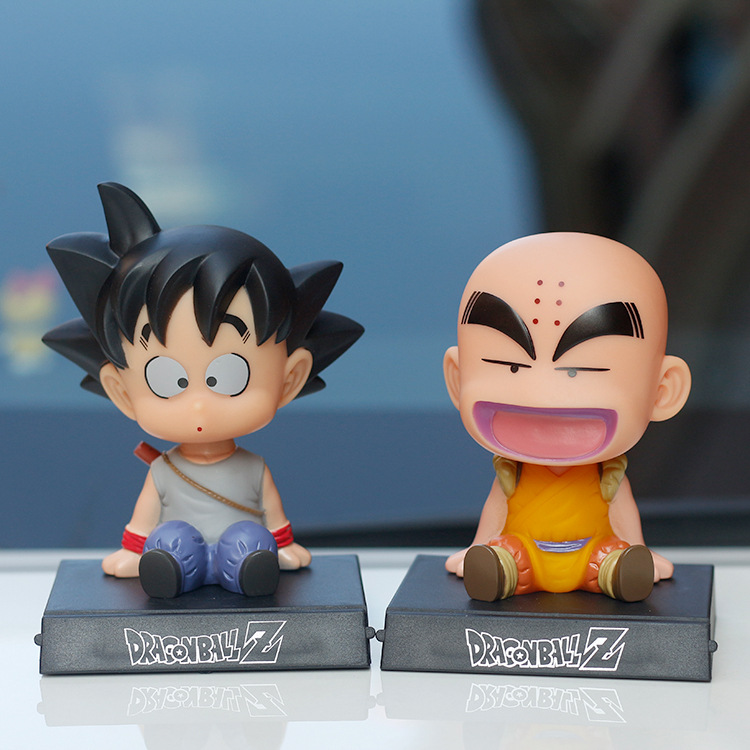 Dragon Ball Decoraciones De Coche Con Cabeza En Movimiento Goku Kuririn  Adornos De Dibujos Animados Lindo Creativo Decoración De Cumpleaños |  Shopee Colombia