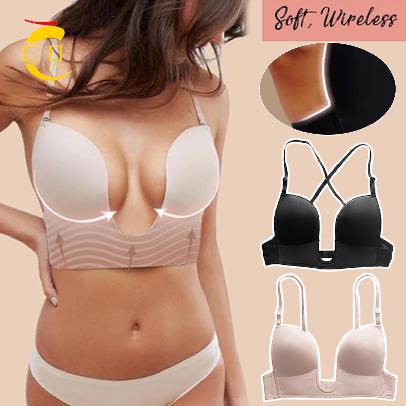 enchufe Avenida favorito Liftup Brasier De Espalda Baja Con Relleno Ligero Para Escote/Ropa Interior  | Shopee Colombia