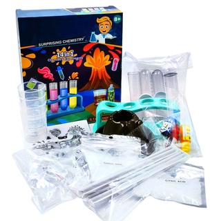 Image of U9OU Science Experiment Kit Play Game Toys 14 DIY Science Experiments Set Scientific Learning Tools Kids Fun Lab Toy