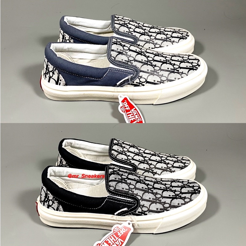 vans slip on dior