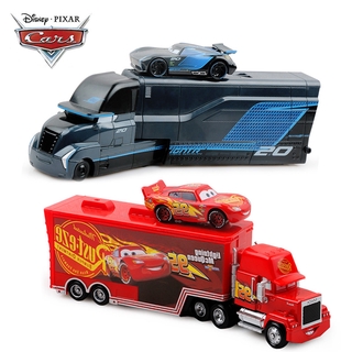 Disney Pixar Cars 2 3 Juguetes Lightning McQueen Jackson Storm Mack Tío Camión 1 : 55 Modelo De Coche Para Niños #2
