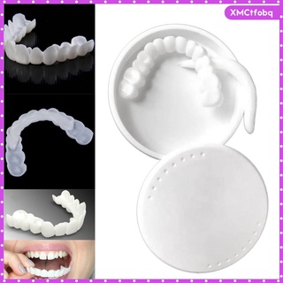 Image of broche de silicona en dientes postizas inferiores, carillas dentales, dentaduras dentales