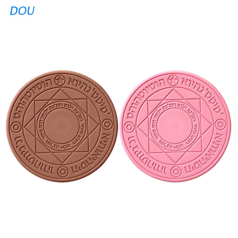 Image of DOU-Almohadilla De Carga Inalámbrica De 10 W Con Efecto De Sonido Para Viajes , Trabajo De Negocios , Diseño De Runas Mágicas , Cargador Inalámbrico Ligero #0