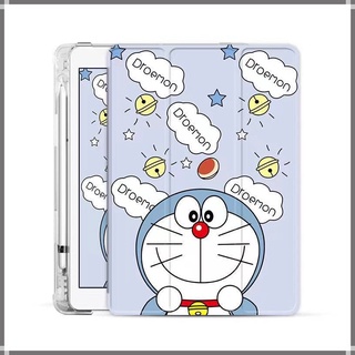 Image of Doraemon T84-10.2 Ipad Funda Para Air 1 2017 (Gen5) Nuevo Mini5/4 2/3/5/6 Rígida (Gen6) Air4-10.9inch Pro11 Patrón De Dibujos Animados fli