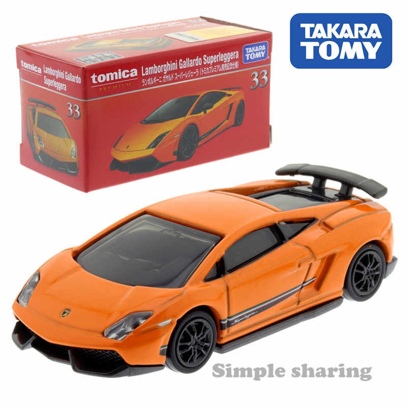 Tomica Takara Tomy Premium No. 33 Lamborghini Gallardo Superleggera Lambo  Super Leggera juguete Diecast miniatura regalo juguete Mobilan Car italia  Supercar | Shopee Colombia