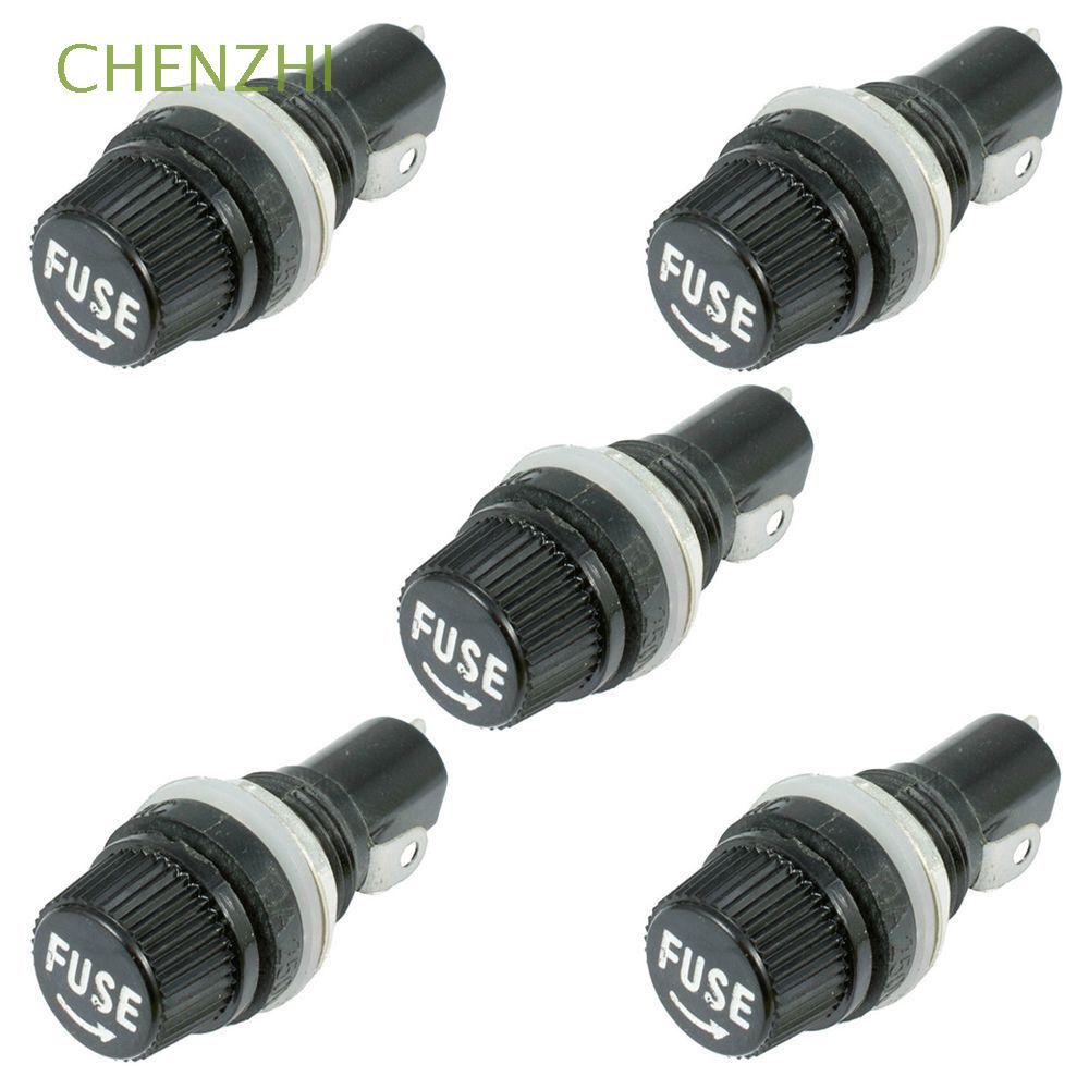 10pcs Electrical Panel Mounted 5 x 20mm Fuse Holder for Radio Auto Stereo 10A 250V 