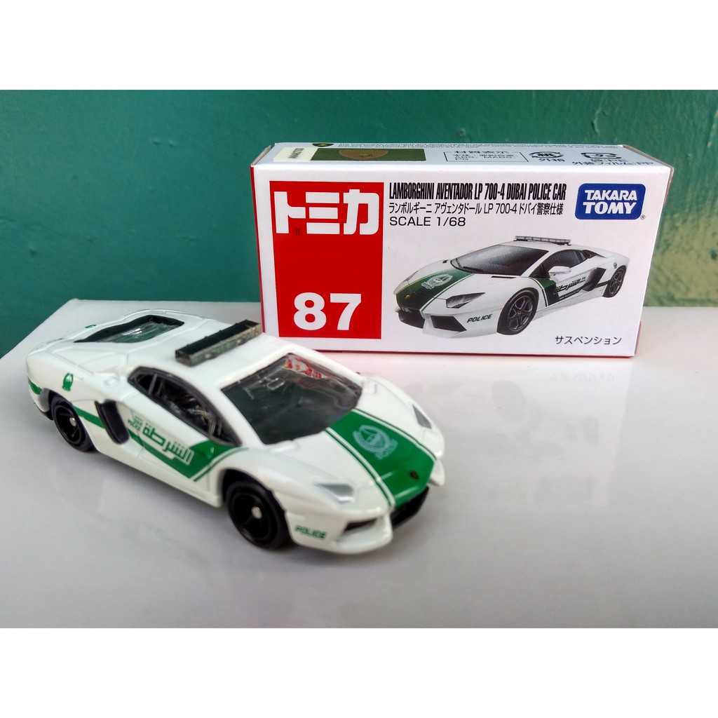 Tomica No. 87 Lamborghini Aventador LP 700-10 Dubai coche de policía  Diecast Car Takara tomy precio | Shopee Colombia