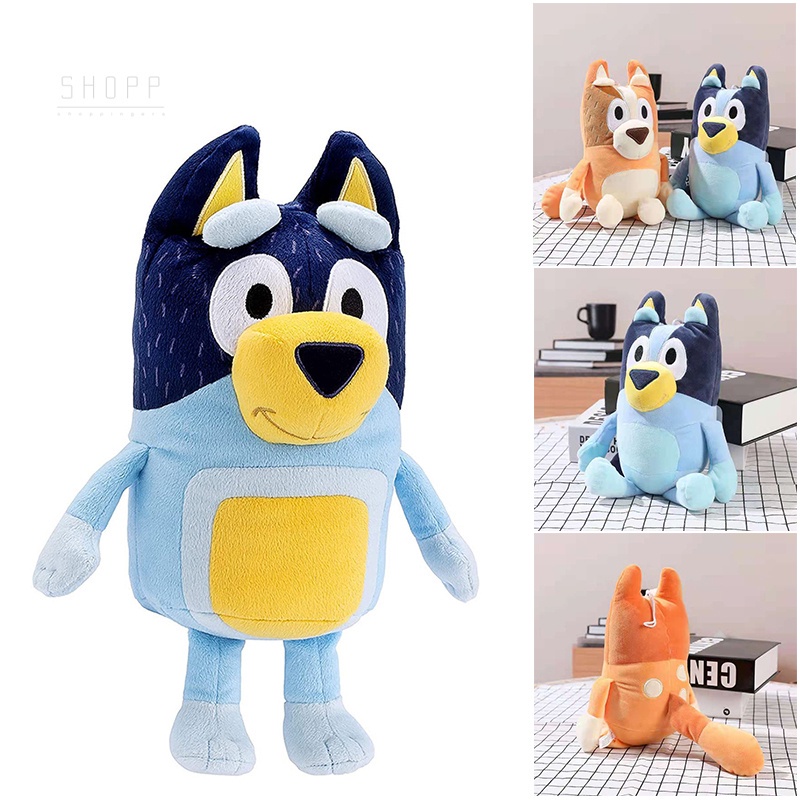Juguetes De Peluche Bluey 28cm PP Algodón Suave Muñeca De Dibujos Animados  Regalo 28cm Juguete Para Fans De Anime | Shopee Colombia