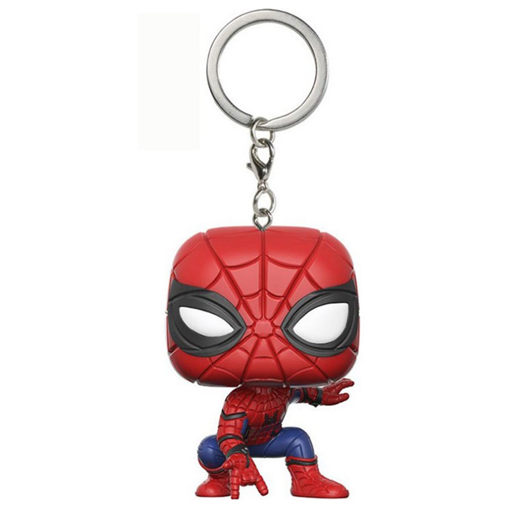 Funko Pop Avengers Spiderman Series Action Figure Keychain Keyring  Decorations | Shopee Colombia