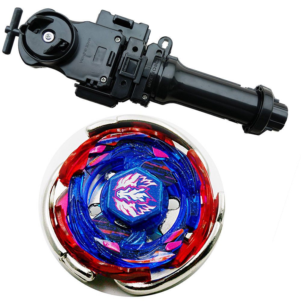 Beyblade Launcher Metal Fusion 4D System Battle Metal Fury Masters Kids Game 