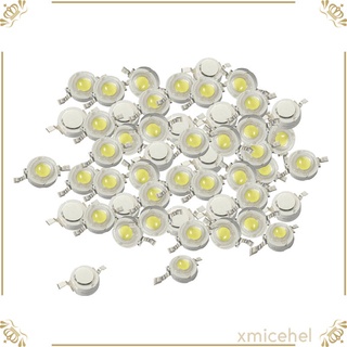 Image of 50 Piezas 1W de alta potencia SMD LED COB Chip Luces de perlas Diodo LED blanco