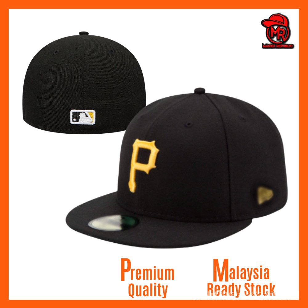 MLB New Era ne Pittsburgh Pirates Unisex Hombres Mujeres snapback snap back Gorra Con Cierre Completo Ajustado Sombrero BG8h #1