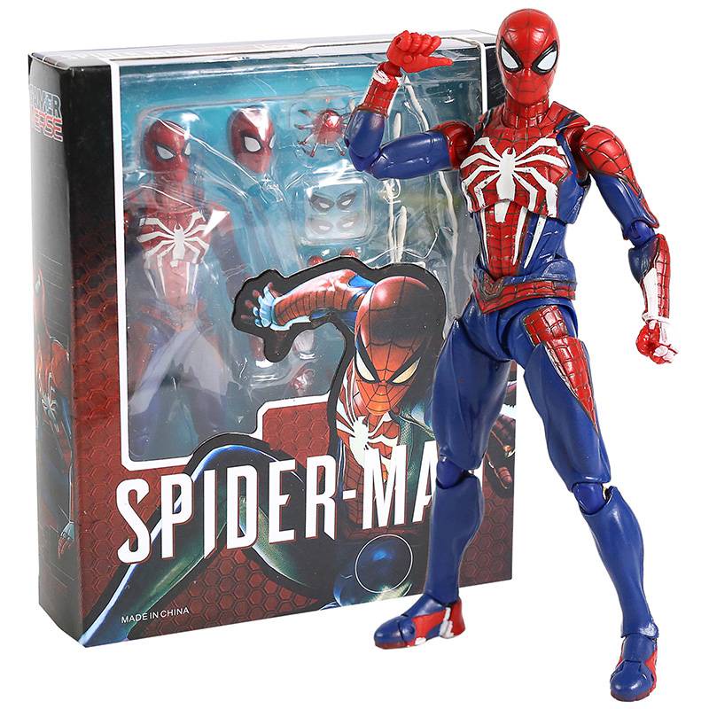vengadores shf spider man actualización traje ps4 edición de juego spiderman  pvc figura de acción coleccionable modelo de juguete muñeca regalo | Shopee  Colombia