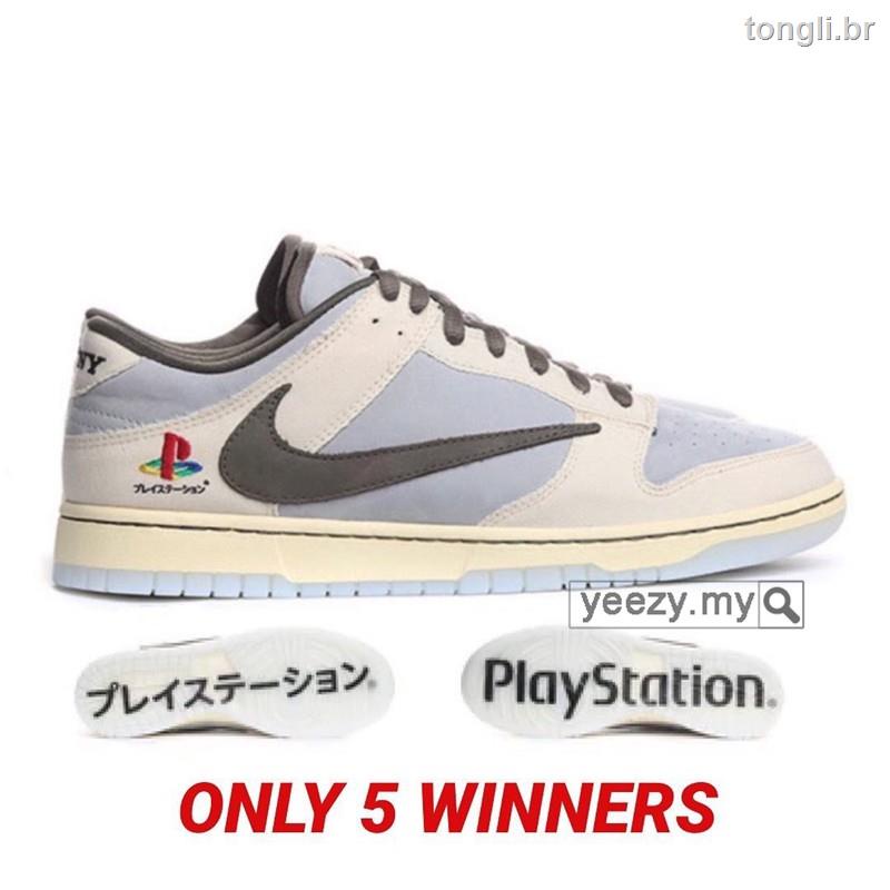 Borde Espíritu Insustituible Nike Dunk baja Travis Scott X Playstation zapatillas | Shopee Colombia