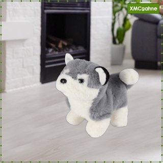 Image of thu nhỏ lindo inteligente perro eléctrico mascotas de peluche cachorro perrito robot perro juguete niño juguete regalo #0