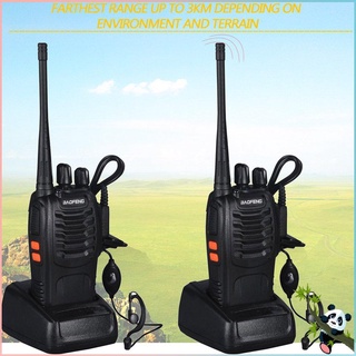Image of thu nhỏ airmachineRechargeable Walkie-talkie For Baofeng BF-888S VHF/UHF FM Transceiver Radio #2
