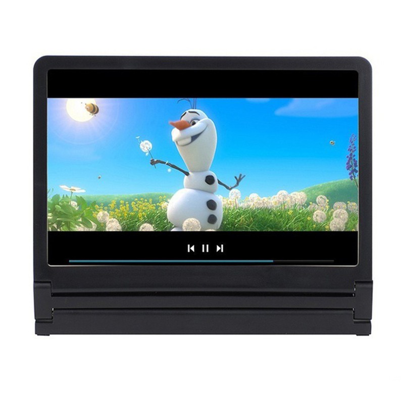 Mini proyector De pantalla 3D plegable Hd Lupa soporte para teléfono