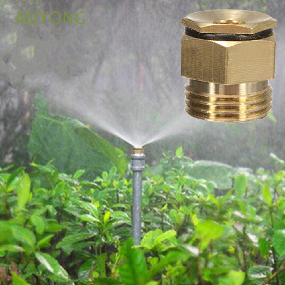 Brass Atomizing Nozzle Misting Spray Garden Watering Irrigation Sprayer Head 